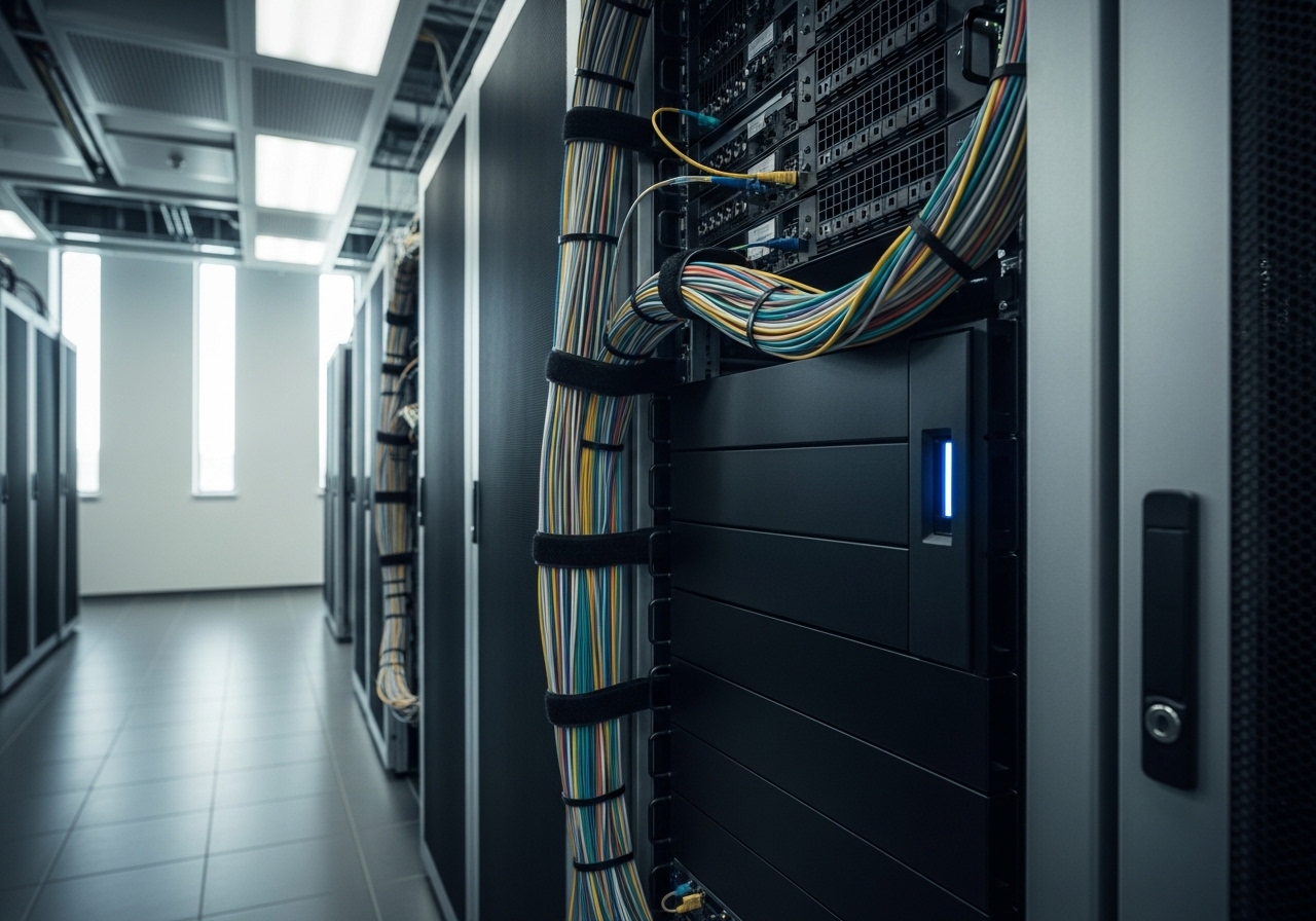 Serveriruum struktureeritud kaabeldusega